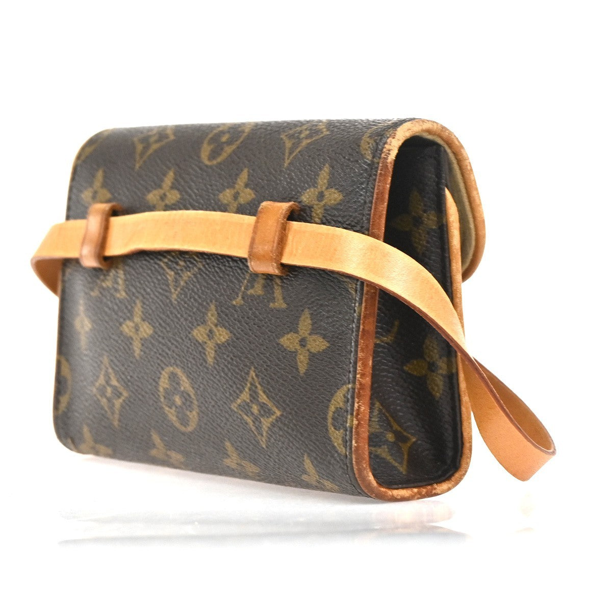 LOUIS VUITTON Pochette Florentine S Bum Bag Monogram Leather BN M51855 82ZA351