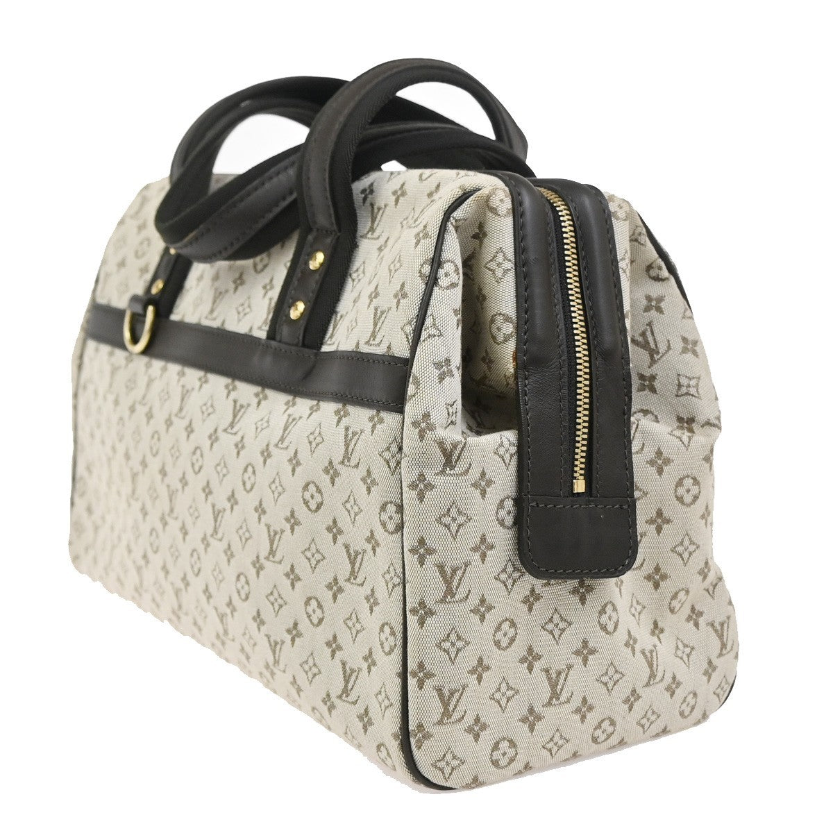 LOUIS VUITTON Josephine GM Hand Bag Monogram Mini Canvas Leather M92310 35ZA355