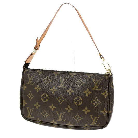LOUIS VUITTON Pochette Accessoires Hand Bag Monogram Leather BN M51980 82ED022