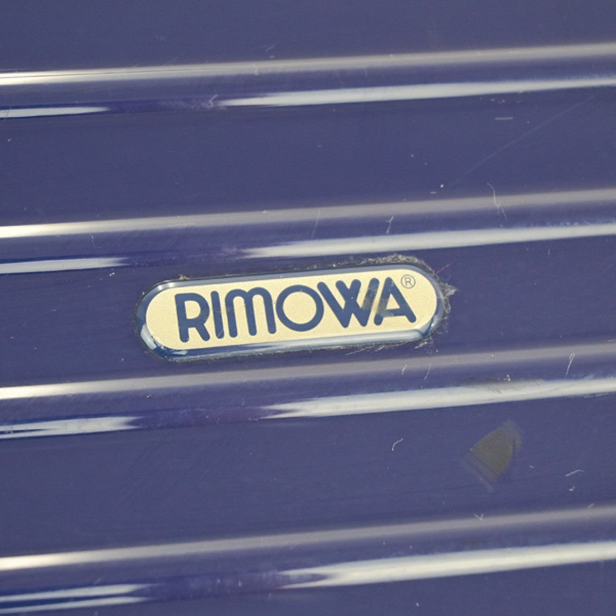 RIMOWA Salsa Series Travel Suitcase Luggage Bag Plastic Blue 30RQ094