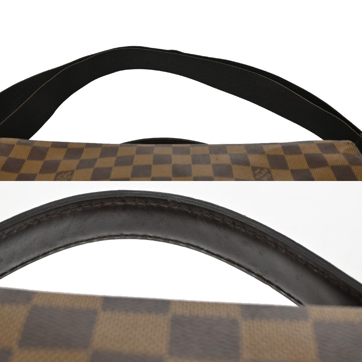 LOUIS VUITTON Broadway Satchel Shoulder Bag Damier Ebene Leather N42270 16TA116