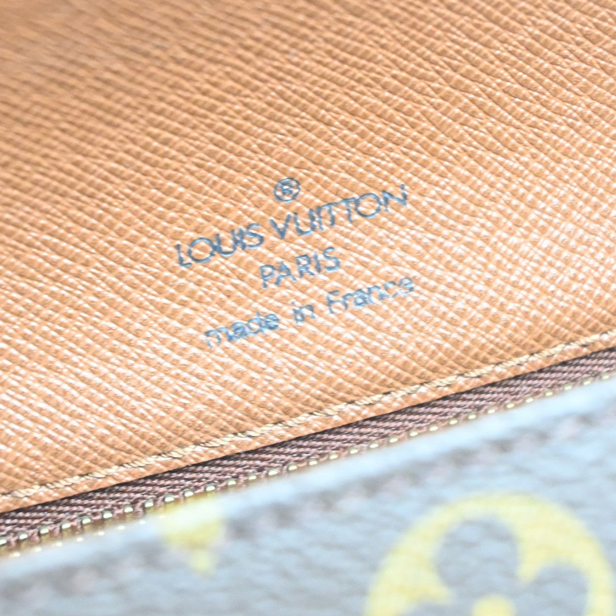 LOUIS VUITTON Saint Cloud MM Shoulder Bag Monogram Leather Brown M51243 73YH943
