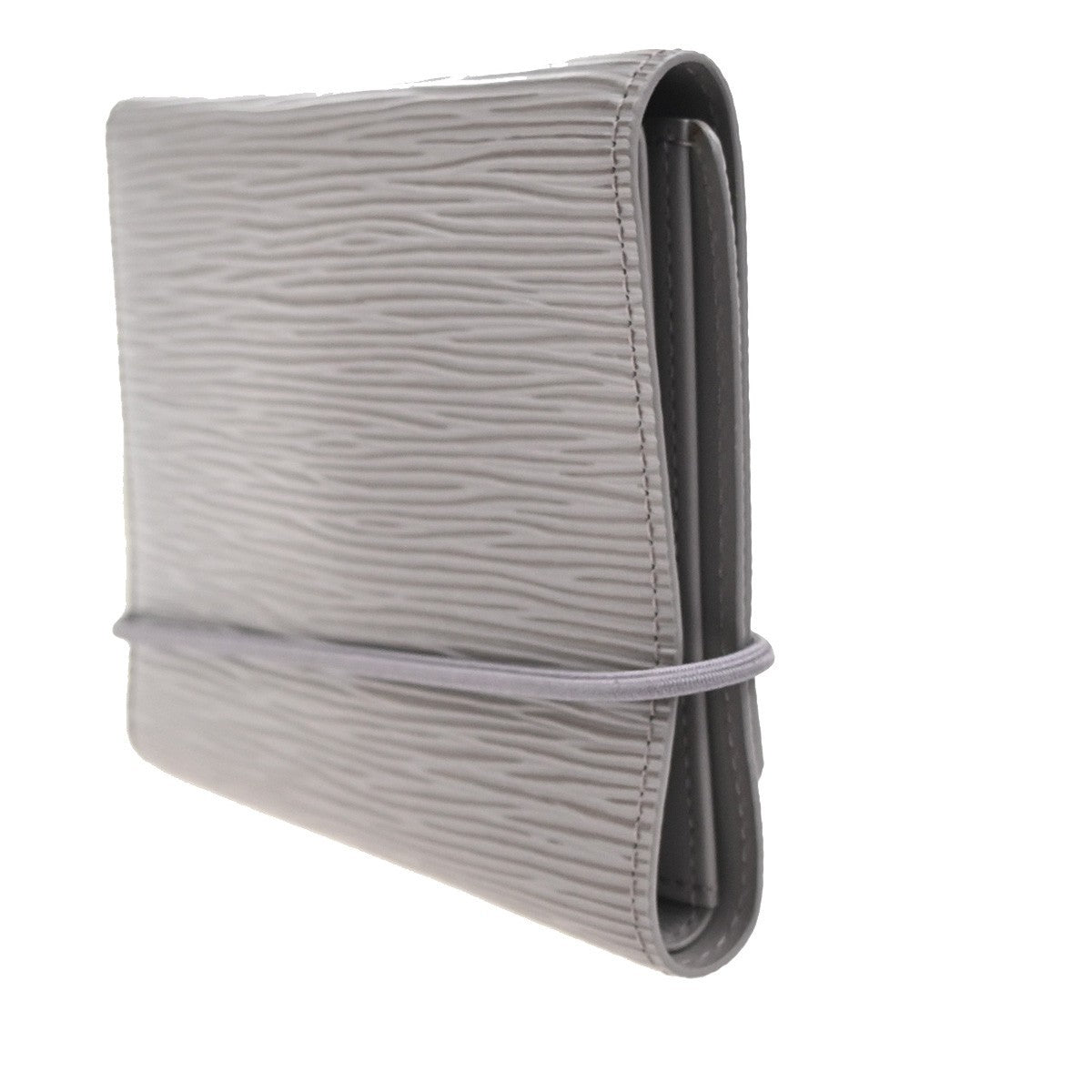 LOUIS VUITTON Portefeuille Elastique Wallet Epi Leather Purple M6346B 69KD044