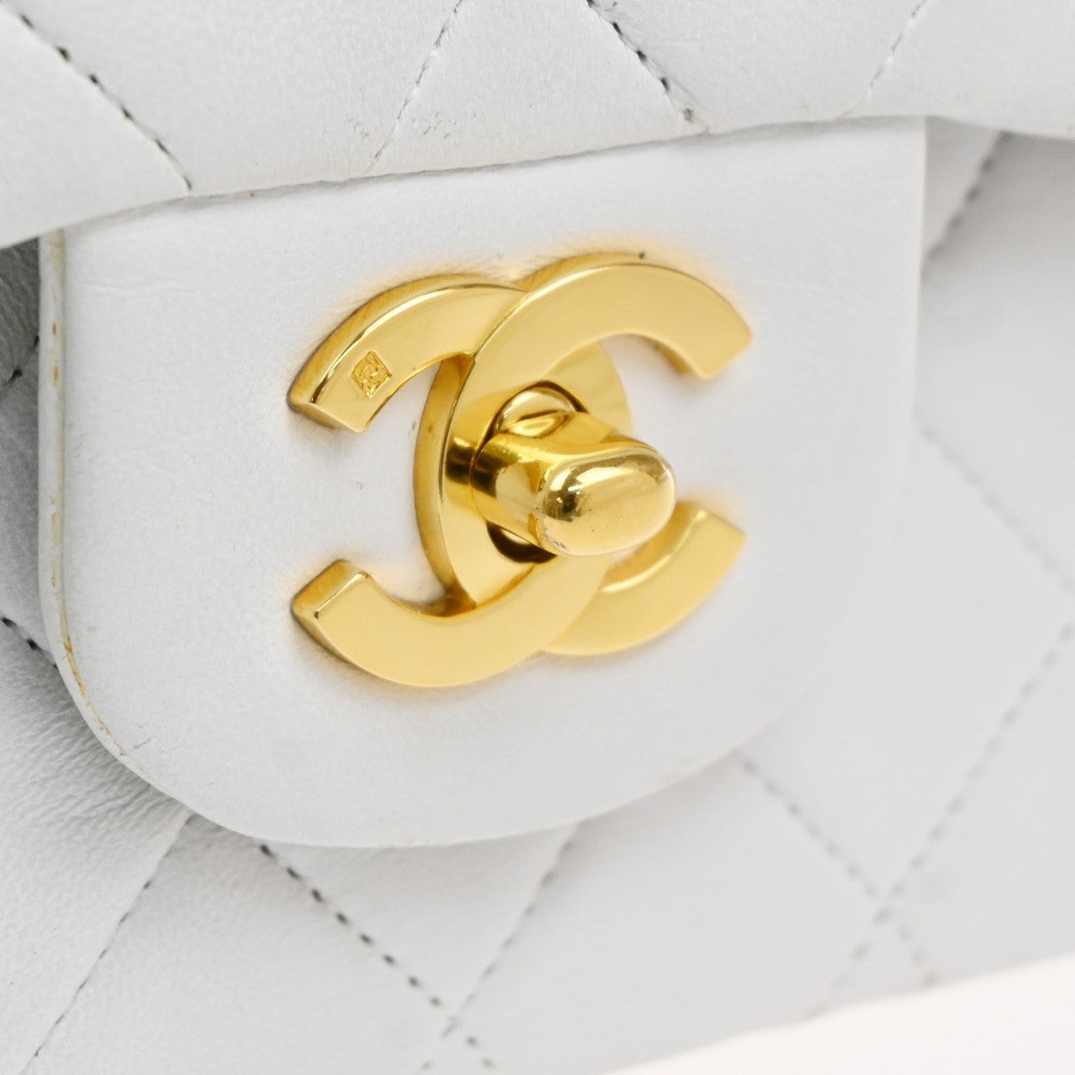 CHANEL CC Matelasse 23 Double Flap Chain Shoulder Bag Leather WE VTG 321RL994