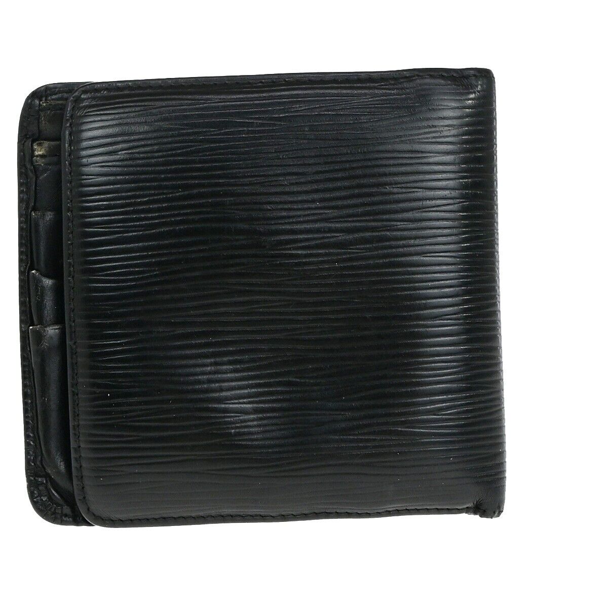 LOUIS VUITTON Porte Billets Cartes Credit Monnais Wallet Epi BK M63542 03EB266