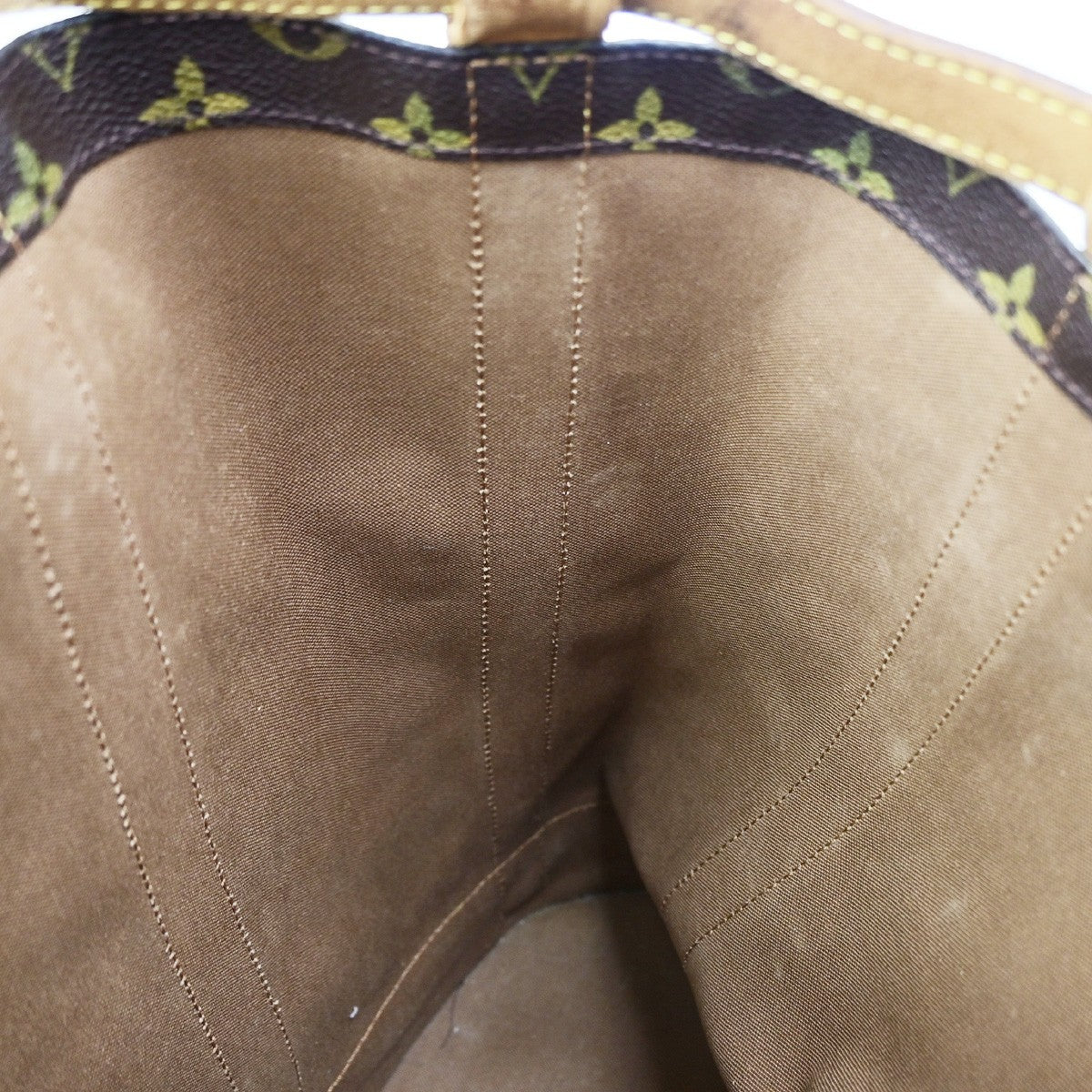 LOUIS VUITTON LV Randonnee PM Shoulder Bag Monogram Leather Brown M42243 32KD115
