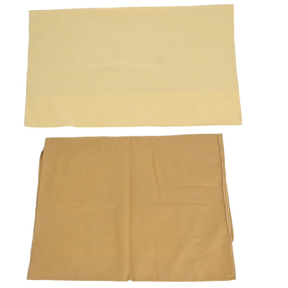 LOUIS VUITTON Logo 10 Set Dust Bag Drawstring Canvas Cotton Beige Brown 07KB119