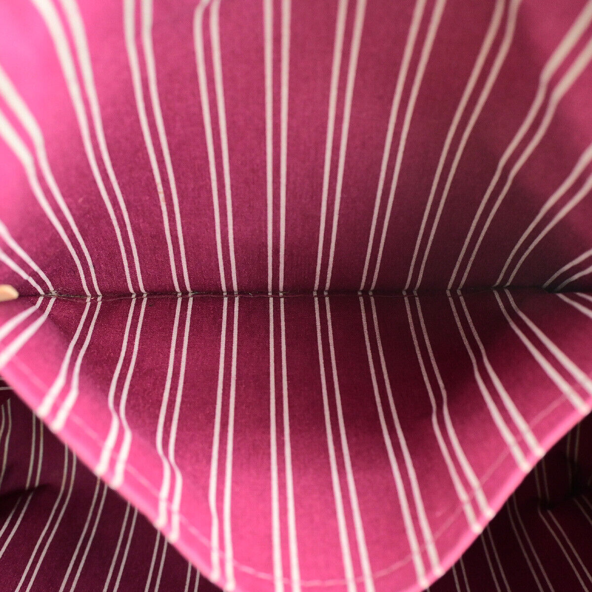 LOUIS VUITTON Cabas MM Shoulder Bag Antigua Canvas Leather Rouge M40034 35YG553