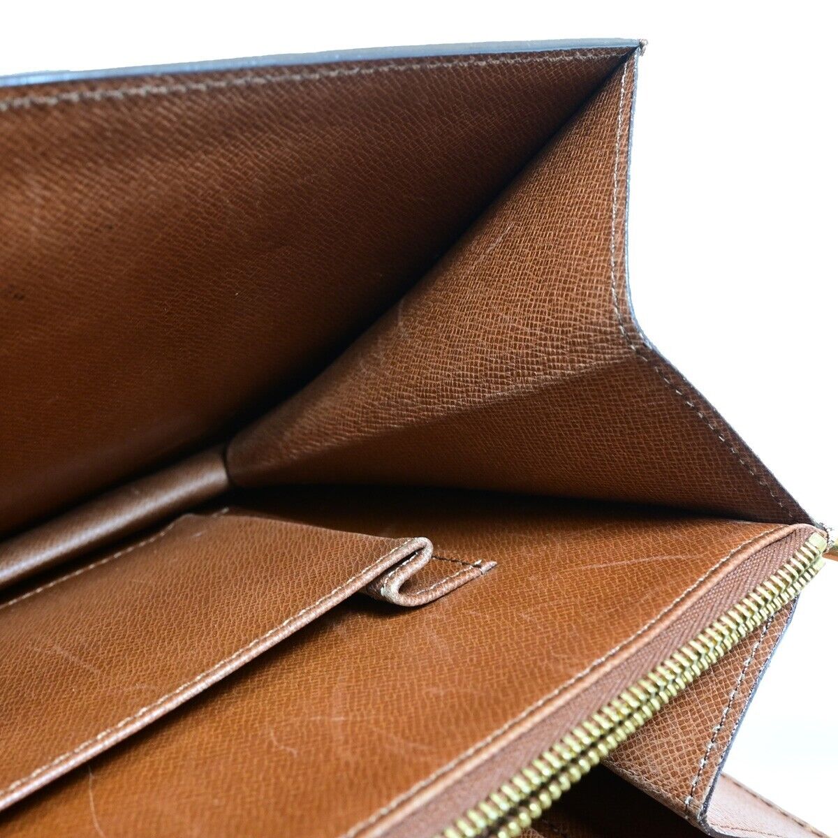 LOUIS VUITTON Passy Shoulder Bag Monogram Leather Brown France M51416 38FA614