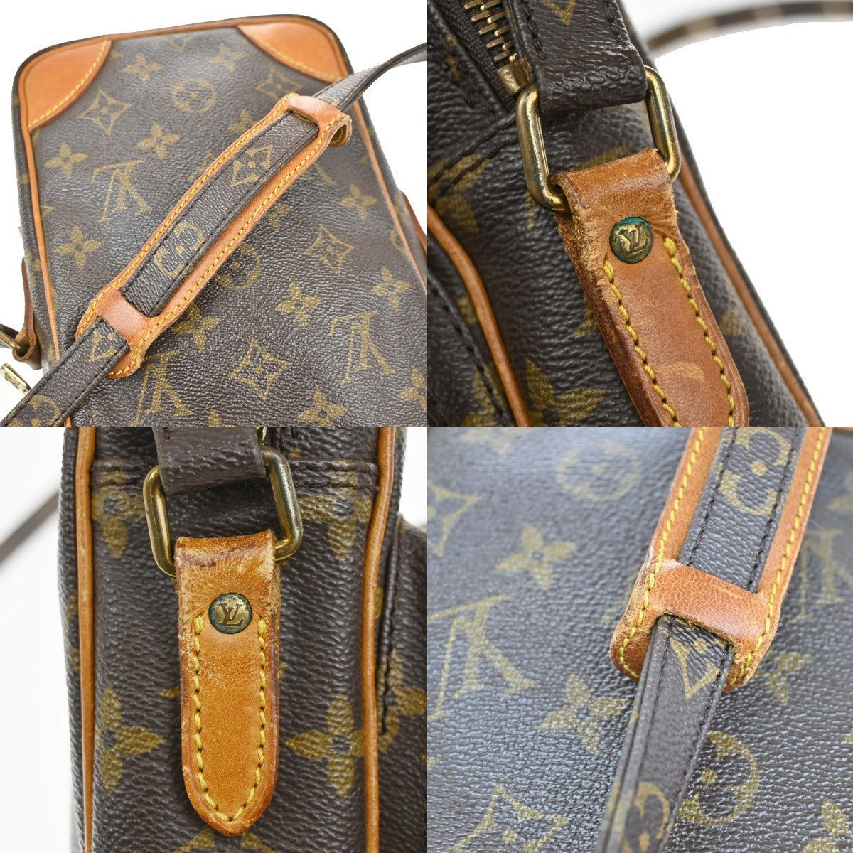 LOUIS VUITTON Amazon Crossbody Shoulder Bag Monogram Leather BN M45236 31KB350