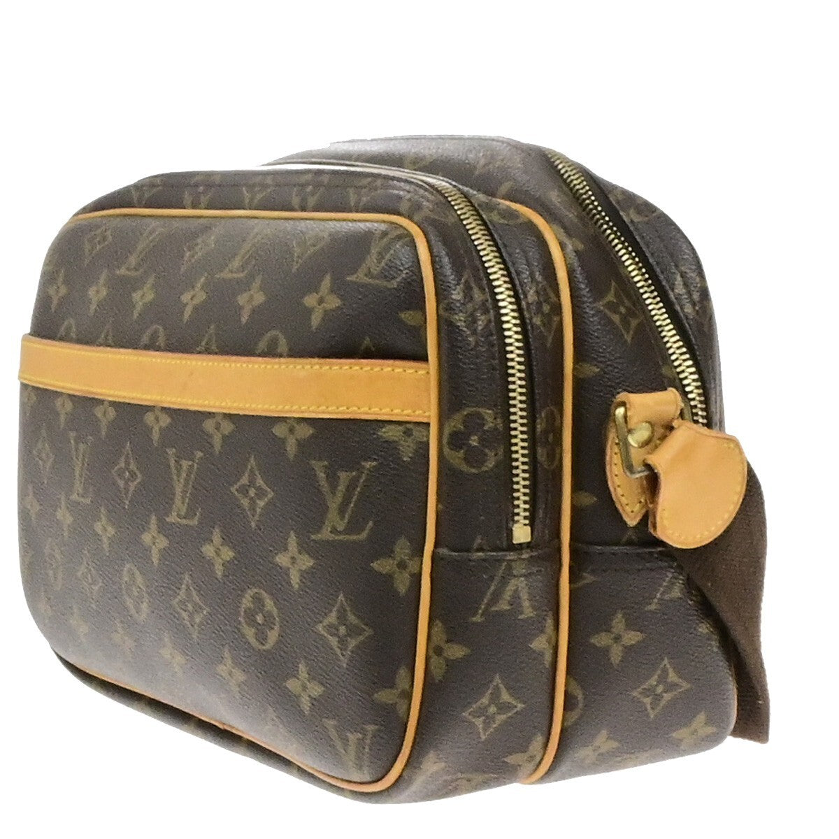 LOUIS VUITTON Reporter PM Crossbody Shoulder Bag Monogram Leather M45254 82EE133