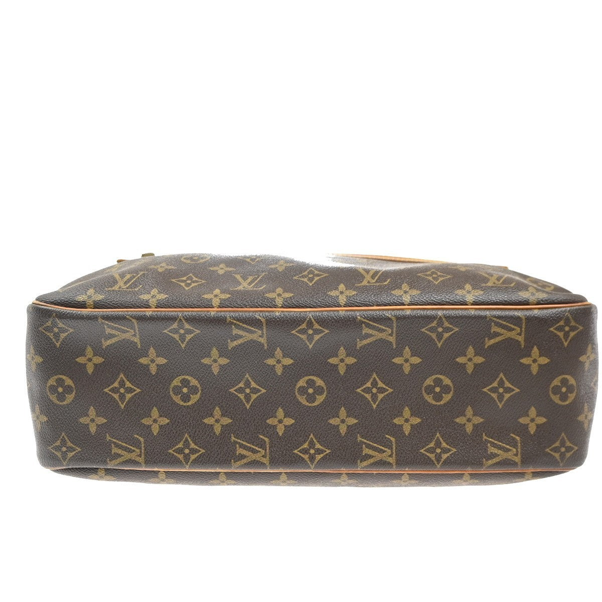 LOUIS VUITTON LV Logo Cite GM Shoulder Bag Monogram Leather Brown M51181 73MA360