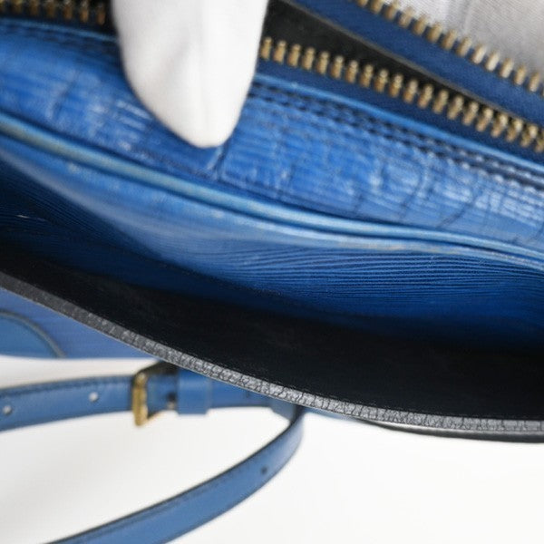 LOUIS VUITTON Trocadero 24 Epi Leather Shoulder Bag Blue France M52317 61KC158