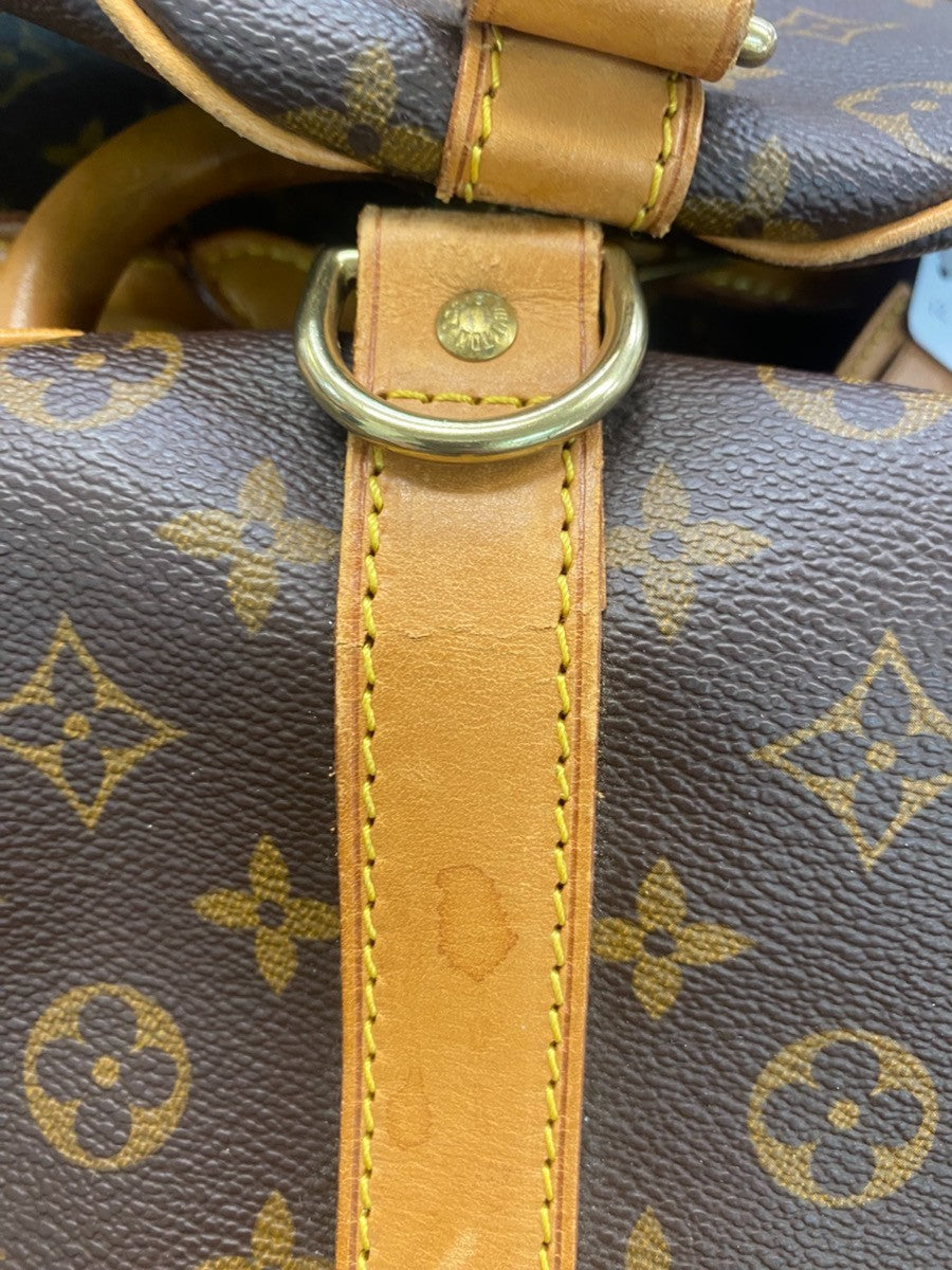 LOUIS VUITTON Keepall Bandouliere 50 Handbag Monogram Brown M41416 12ZA212