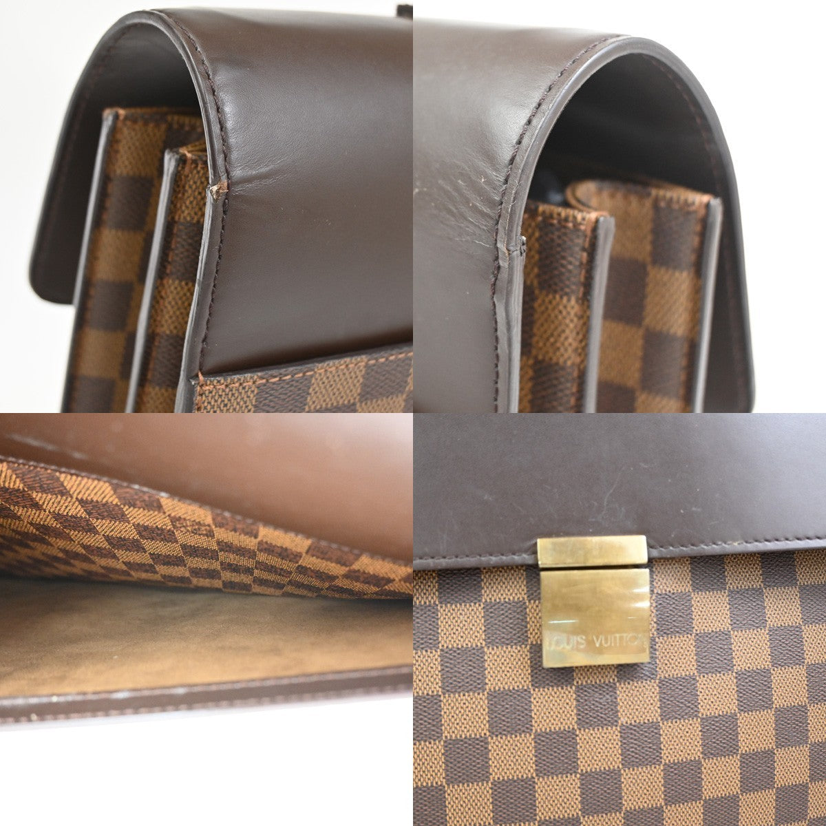 LOUIS VUITTON Altona GM Business Hand Bag Damier Ebene Leather N53312 80CA901