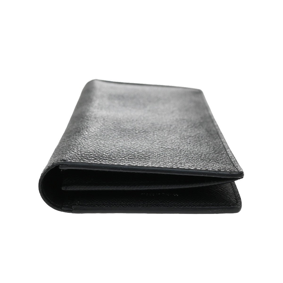 LOUIS VUITTON Brazza Long Bifold Wallet Damier Graphite Black N62665 35YH229