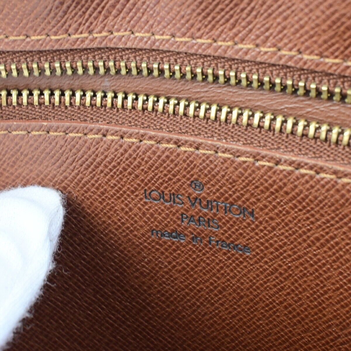LOUIS VUITTON Trocadero 27 Shoulder Bag Monogram Leather Brown M51274 67FB294