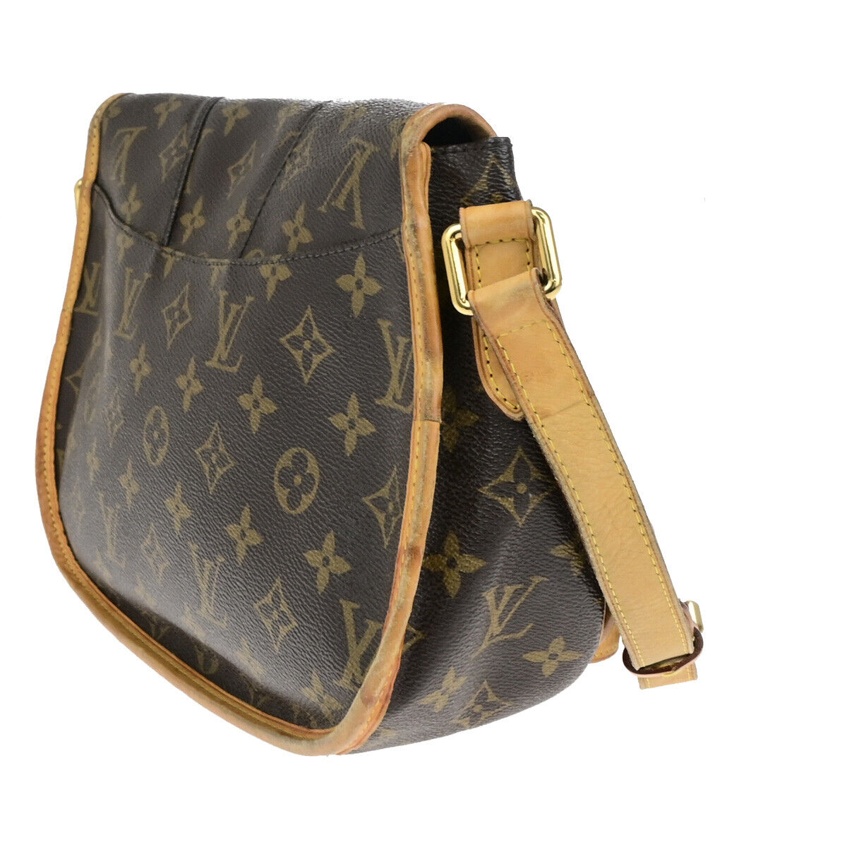 LOUIS VUITTON Menilmontant PM Shoulder Bag Monogram Leather BN M40474 72YG628
