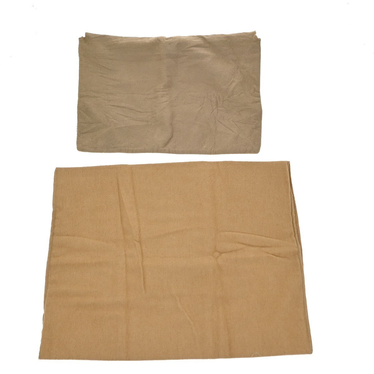 LOUIS VUITTON Logo 10 Set Dust Bag Drawstring Canvas Cotton Beige Brown 09EE134