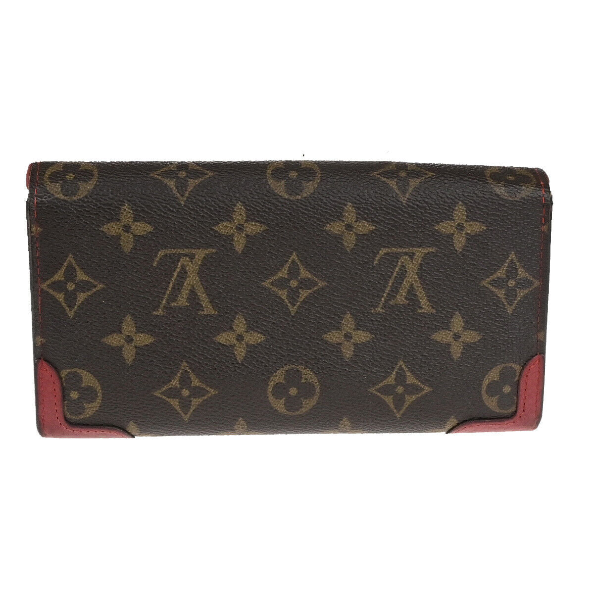 LOUIS VUITTON Sarah Retiro Long Wallet Monogram Leather BN RD M61184 30YG765