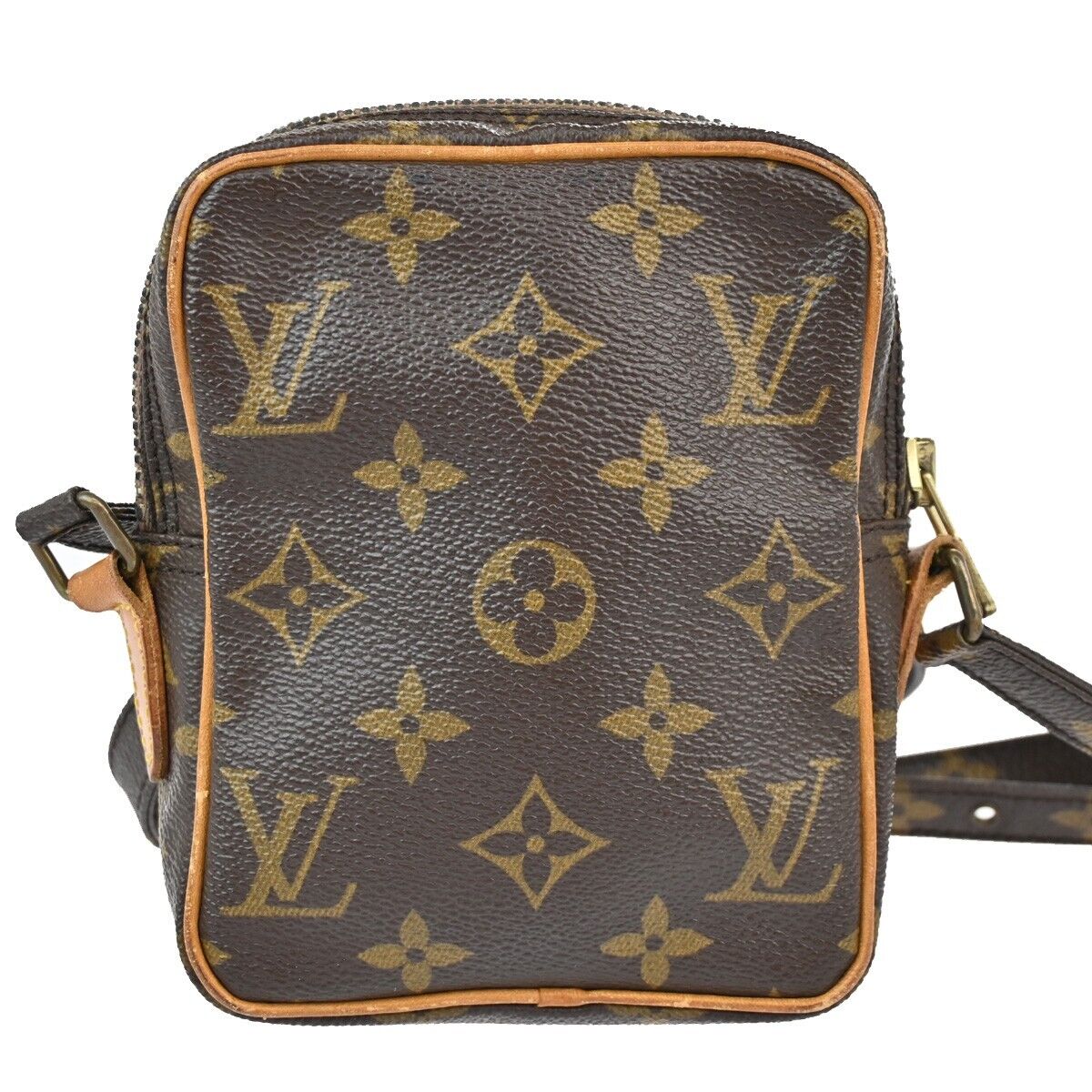 LOUIS VUITTON Mini Danube Shoulder Bag Monogram Leather BN France M45268 89FA465