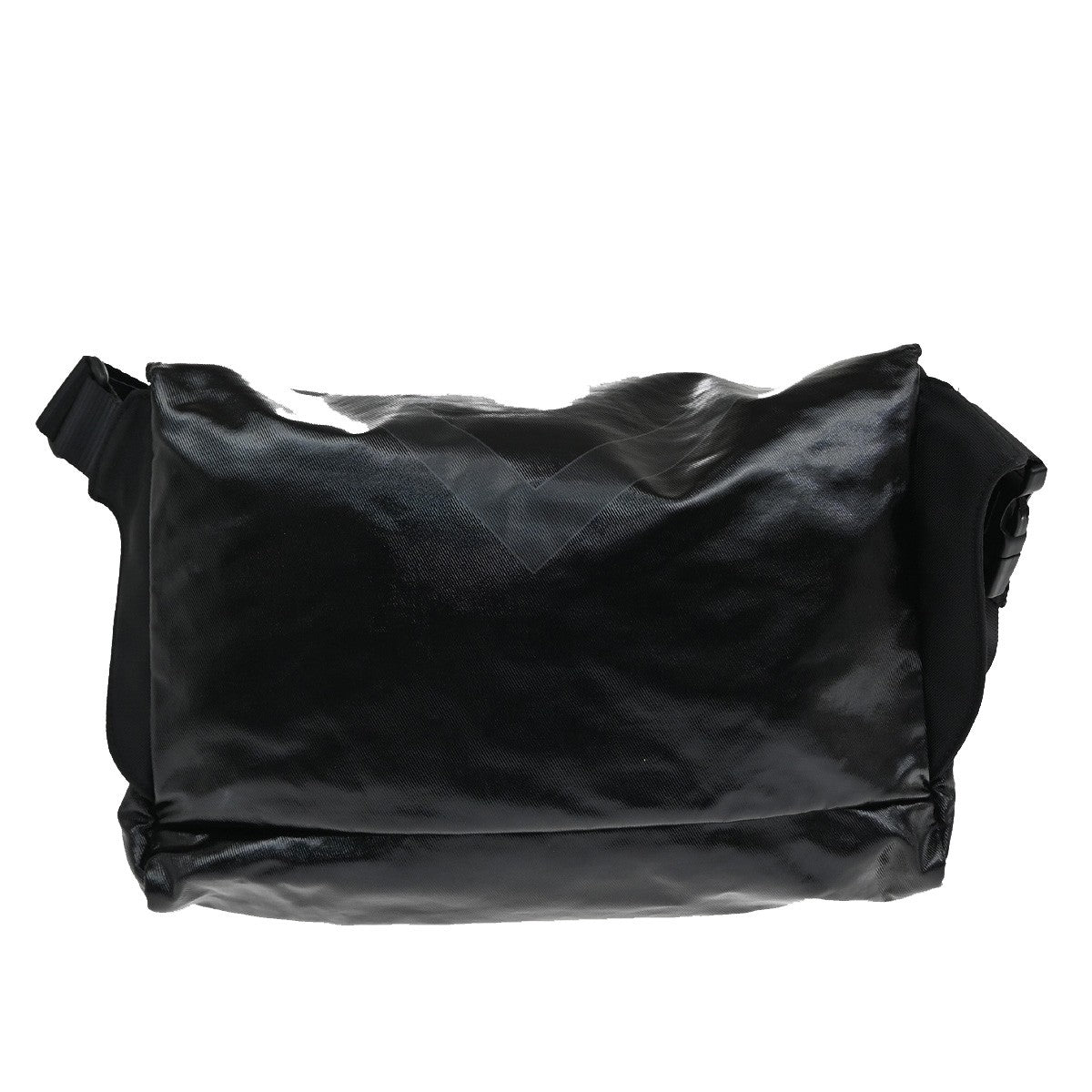 CHANEL Sports CC Logo Crossbody Shoulder Bag Coating Canvas Nylon BK 689RL125