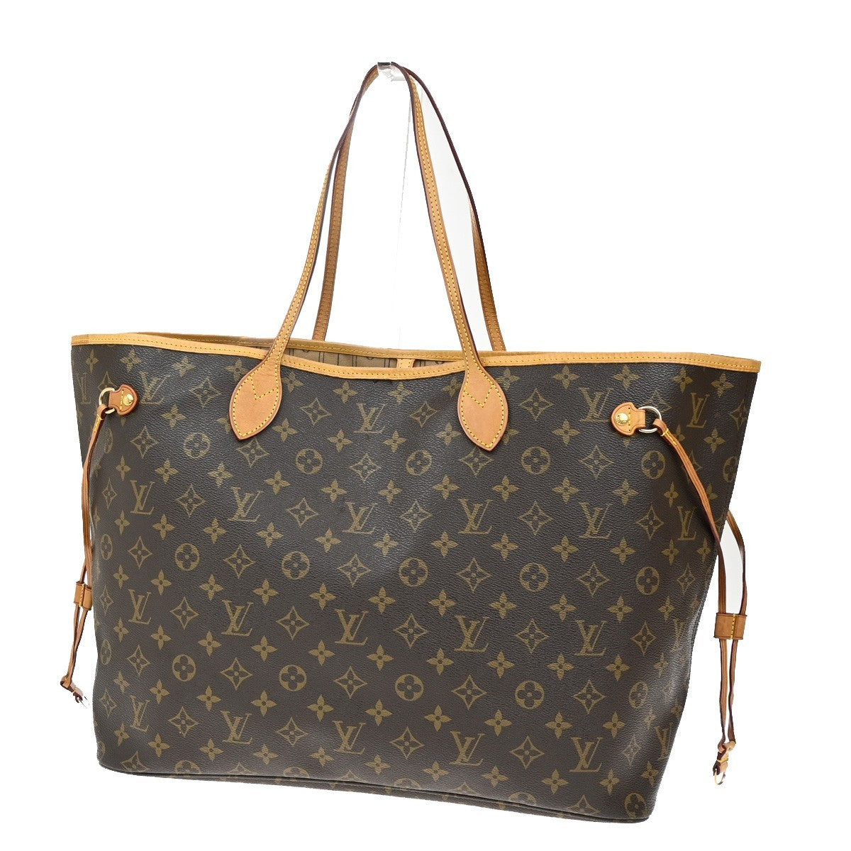 LOUIS VUITTON Neverfull GM Shoulder Tote Bag Monogram Leather BN M40157 27EF832
