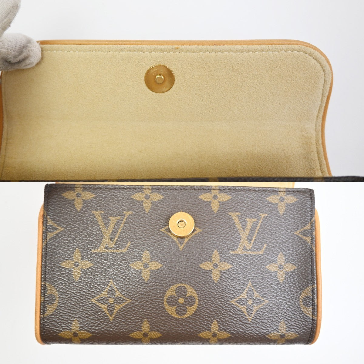 LOUIS VUITTON Pochette Florentine XS Bum Bag Monogram Leather BN M51855 93ZA177