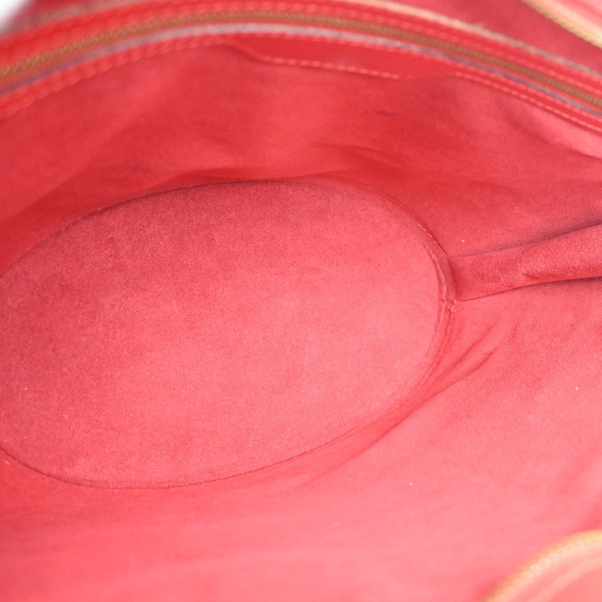 LOUIS VUITTON LV Saint Jacques Hand Bag Epi Leather Red France M52267 32MA233