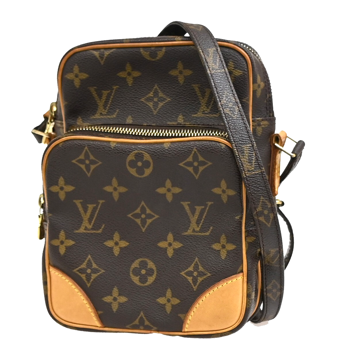 LOUIS VUITTON Amazon Crossbody Shoulder Bag Monogram Leather BN M45236 89FB582