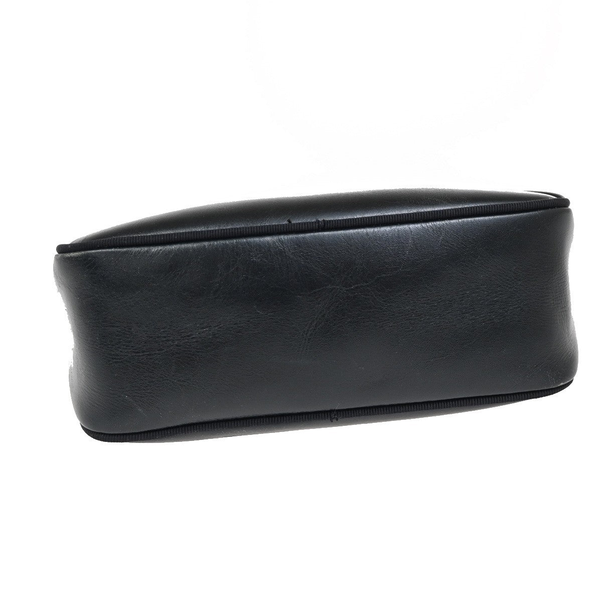 SALVATORE FERRAGAMO Vara Crossbody Shoulder Bag Leather Black Italy 61FC125