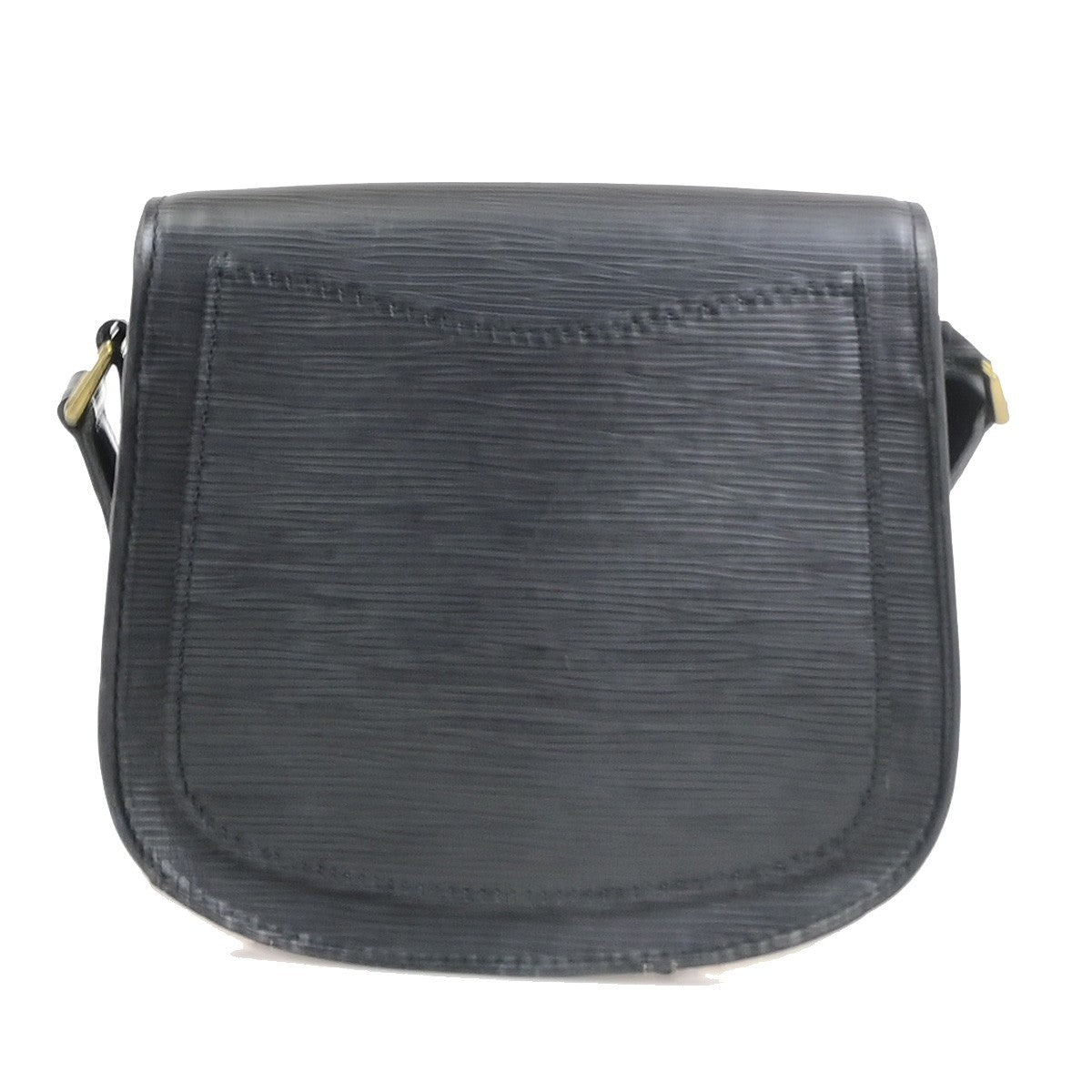 LOUIS VUITTON LV Mini Saint Cloud Shoulder Bag Epi Leather Black M52212 70MA692