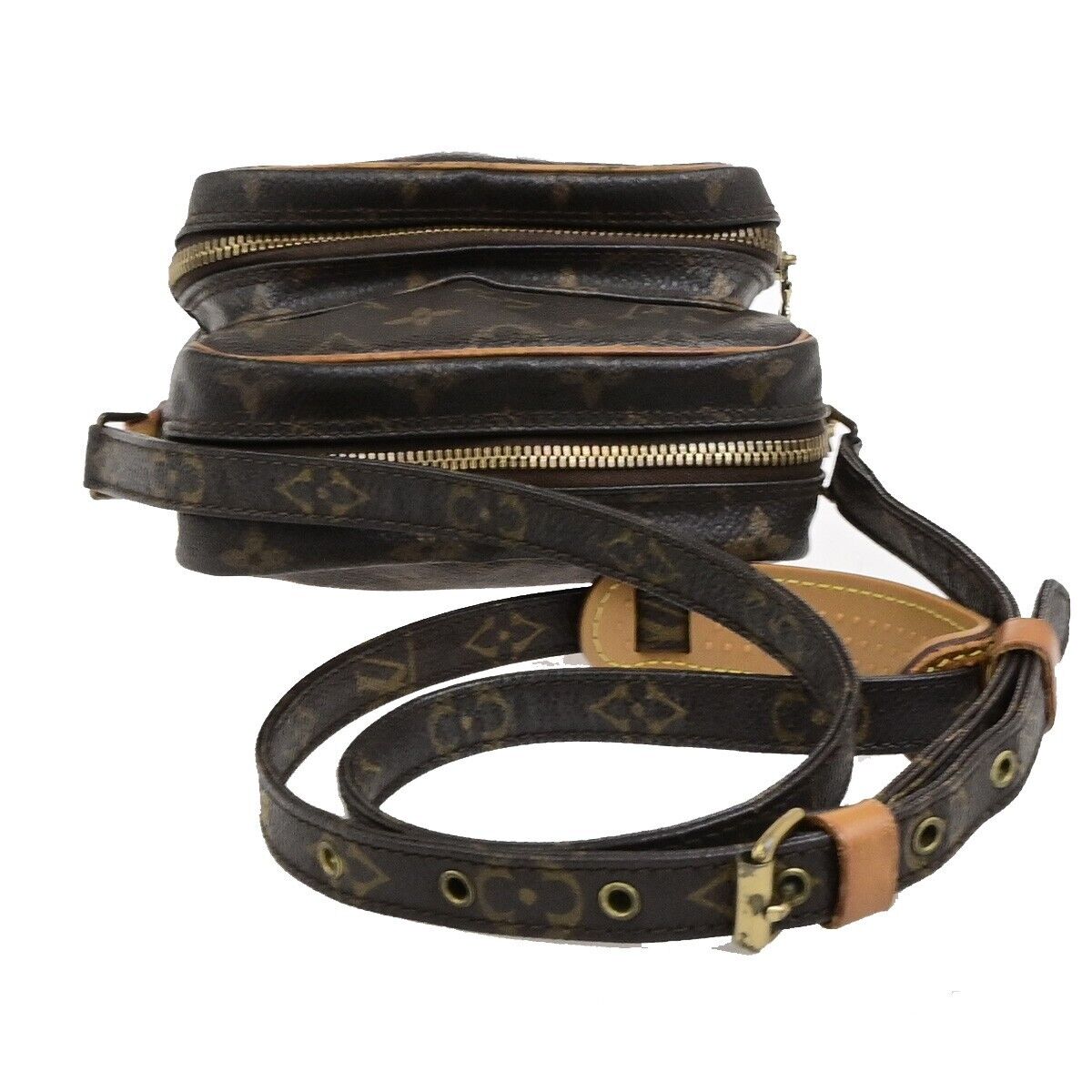 LOUIS VUITTON Amazon Crossbody Shoulder Bag Monogram Leather BN M45236 37ED485