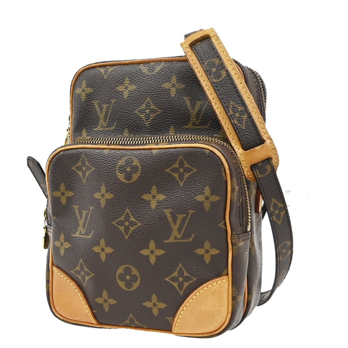 LOUIS VUITTON Amazon Crossbody Shoulder Bag Monogram Leather BN M45236 74YJ021