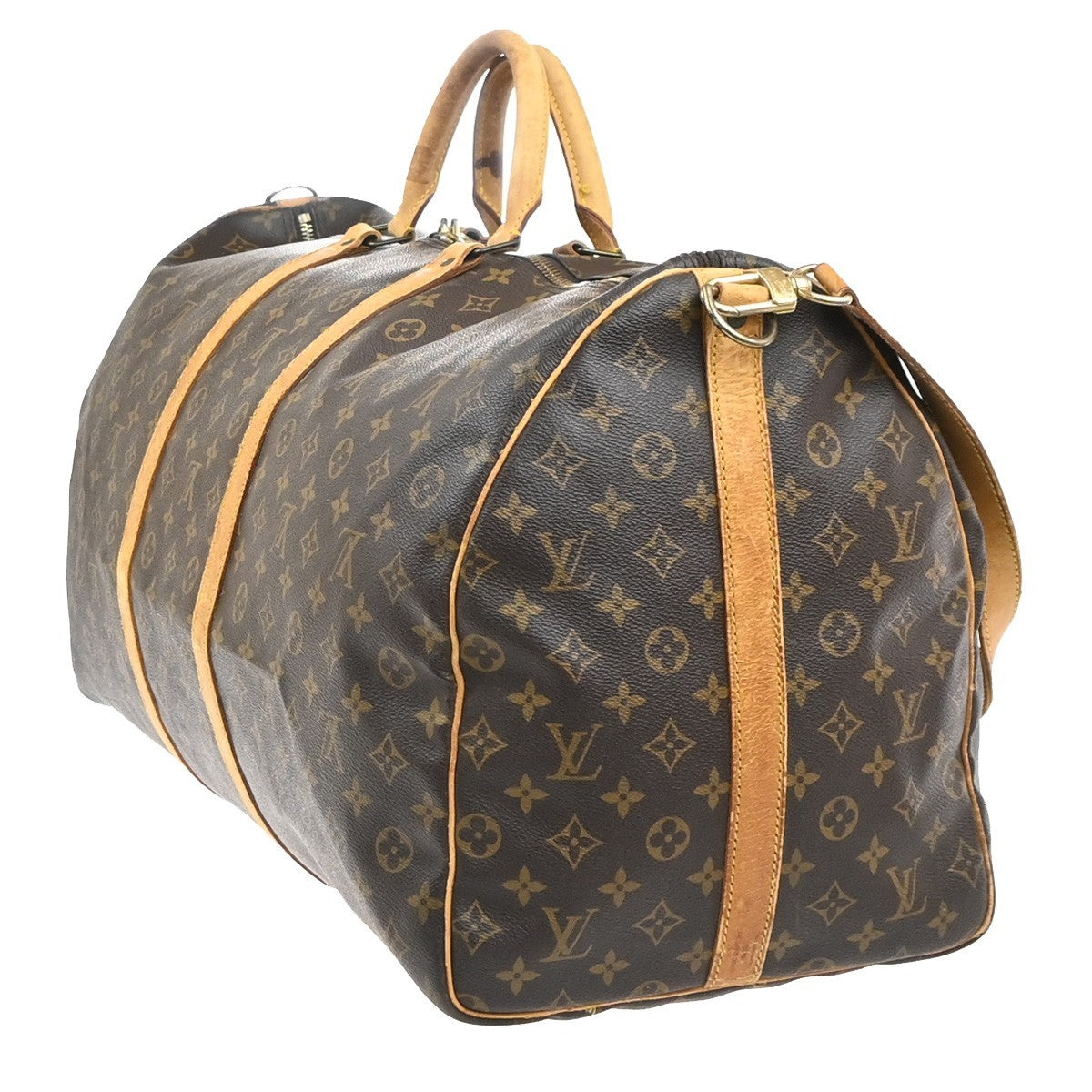 LOUIS VUITTON Keepall Bandouliere 60 2Way Hand Bag Monogram Brown M41412 11YH929