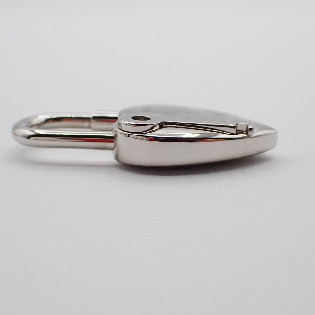 HERMES Annee De La Fantaisie Cadena Bag Charm Stainless Steel Silver 32RF659
