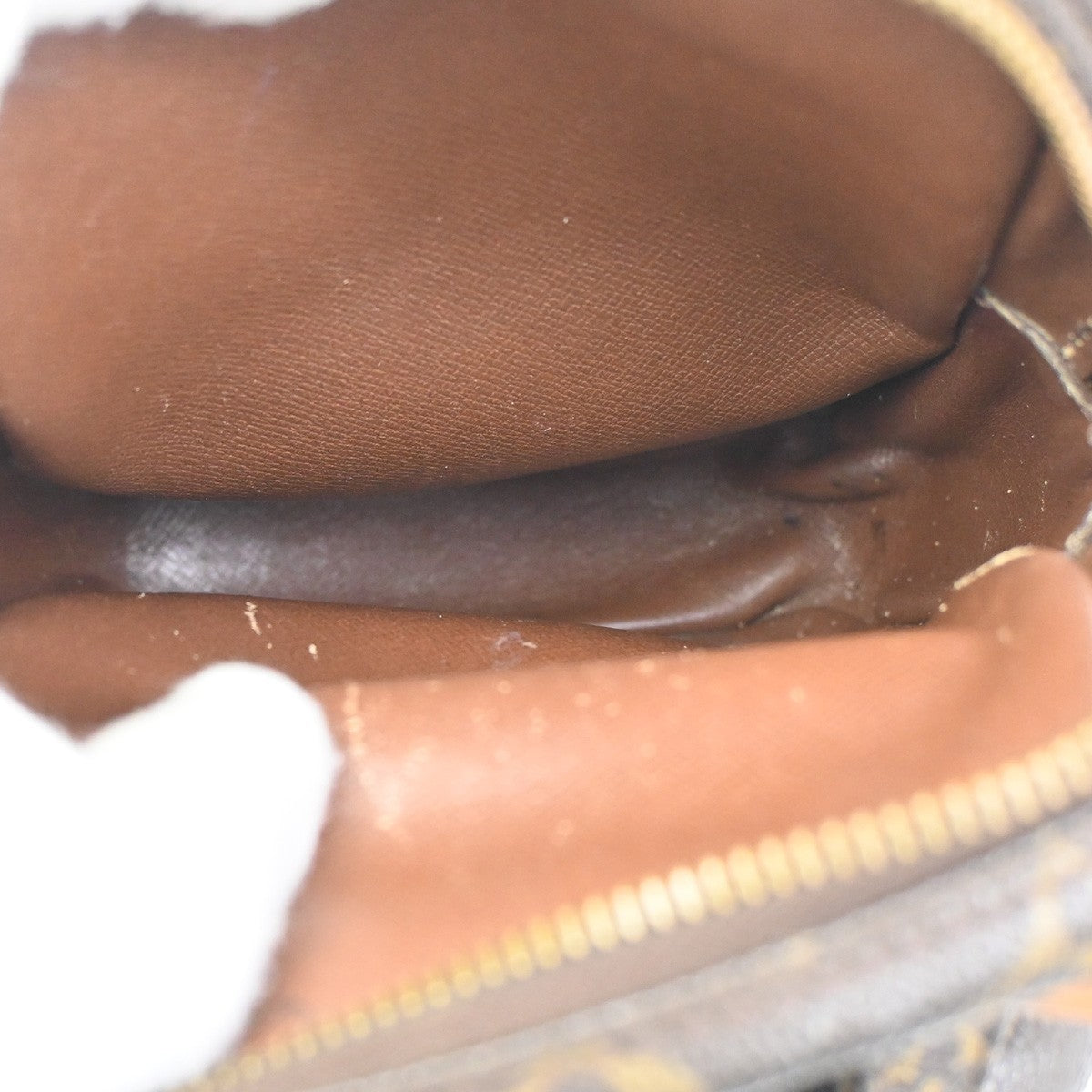 LOUIS VUITTON Mini Amazon Shoulder Bag Monogram Leather Brown M45238 32CA276