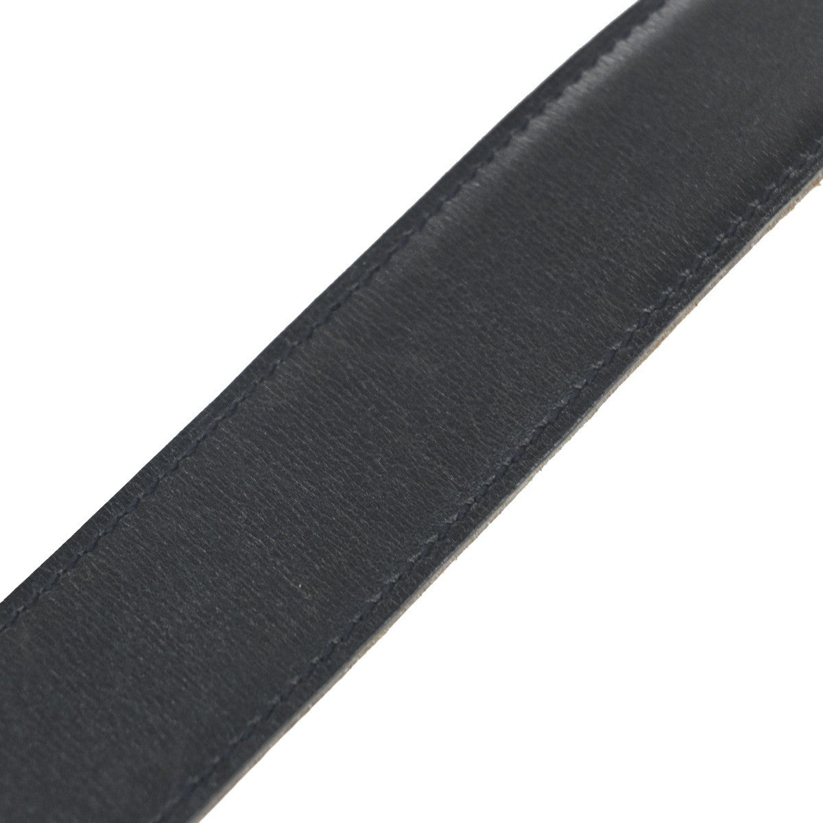 HERMES Logo Constant Reversible Buckle Belt Size 70 Leather Black BN GHW 82RL951
