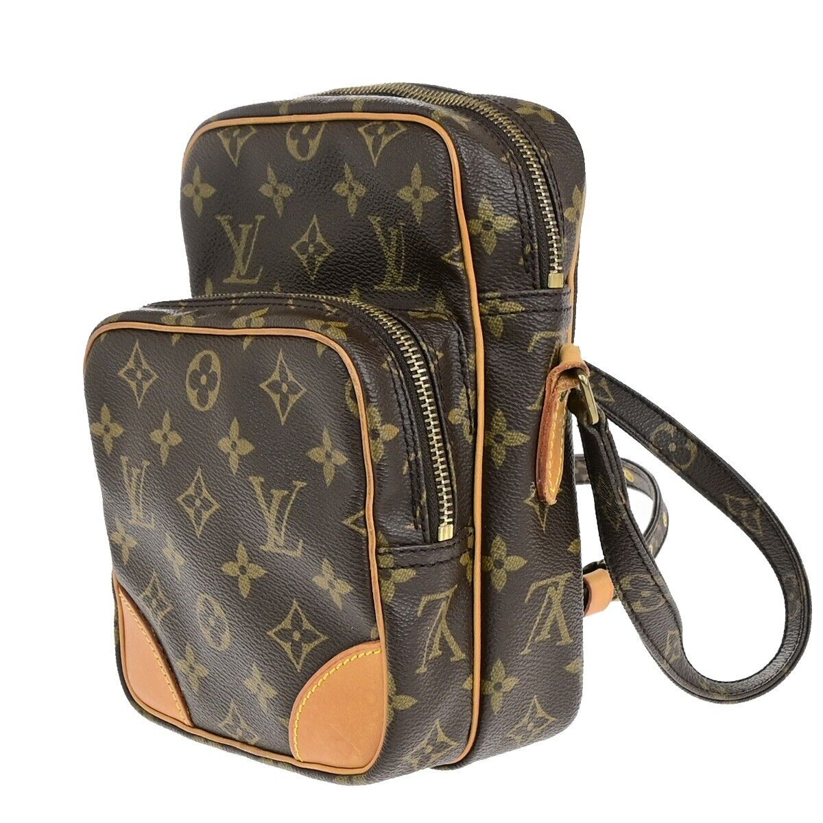 LOUIS VUITTON Amazon Crossbody Shoulder Bag Monogram Leather BN M45236 35EC995