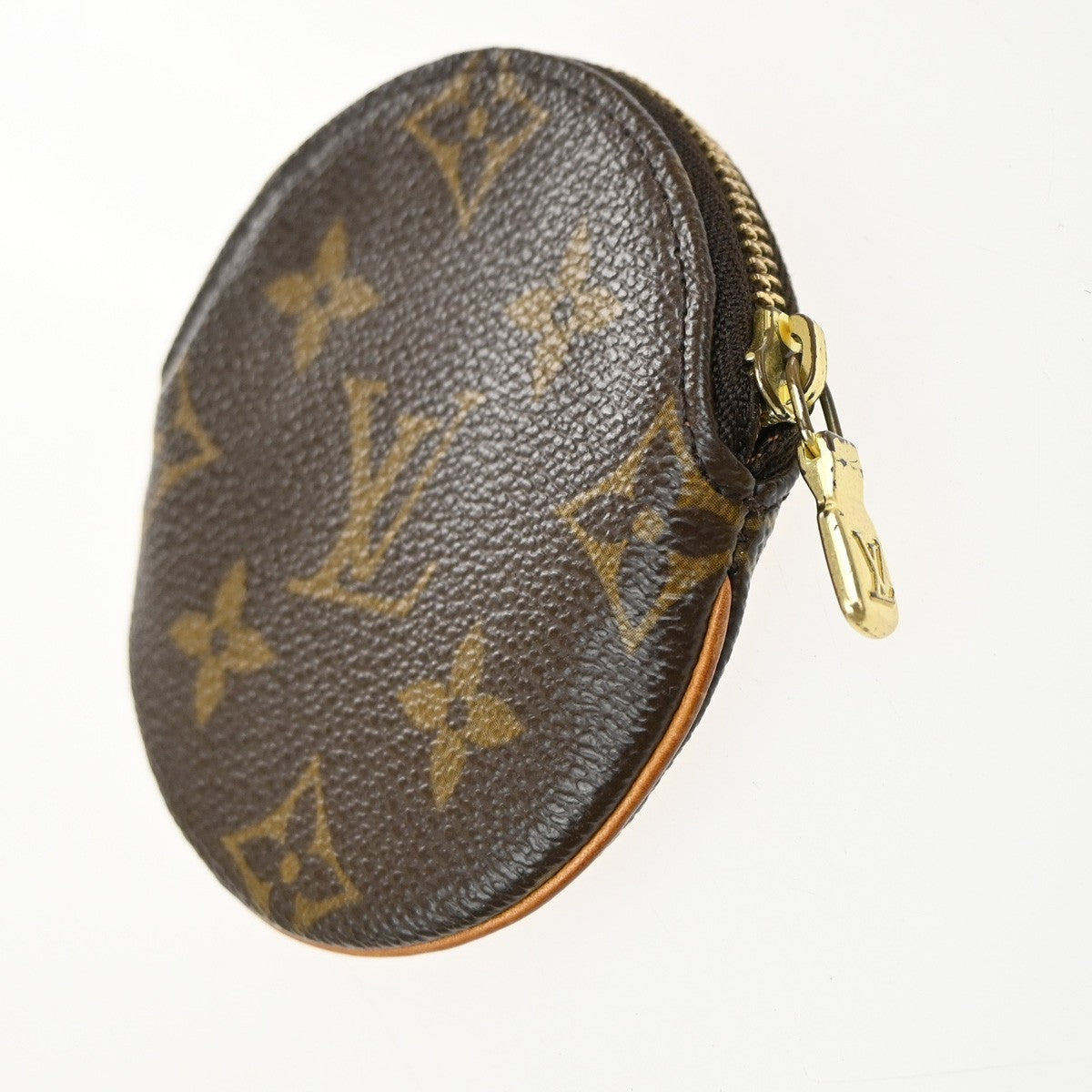 LOUIS VUITTON Porte Monnaie Rond Coin Case Monogram Leather BN M61926 69MA636