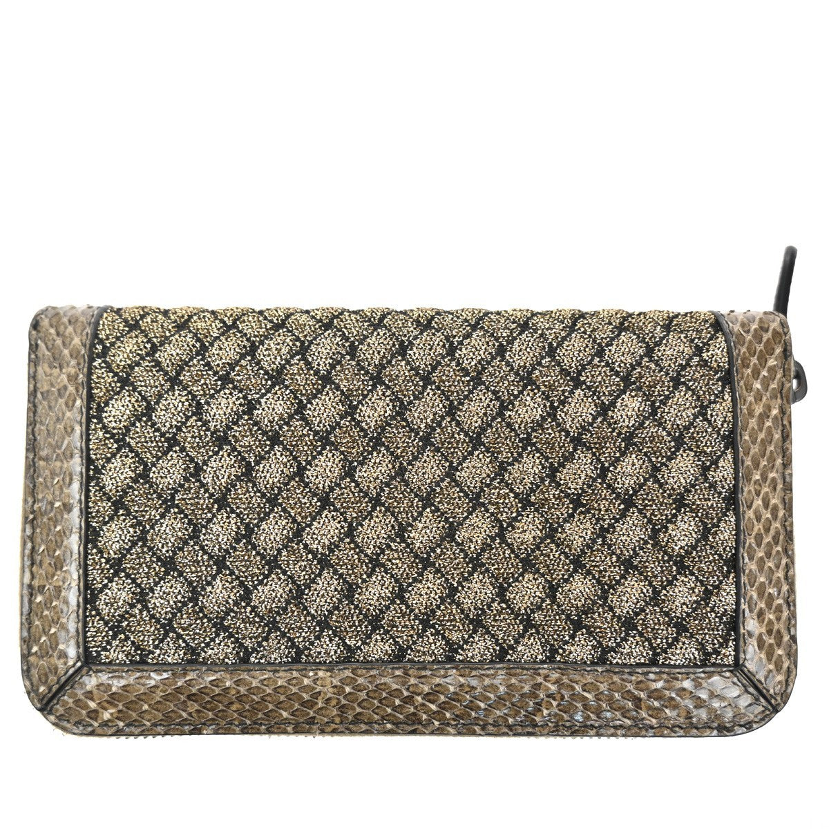 BOTTEGA VENETA  Intrecciato Zippy Long Wallet  Embossing Leather BN 64TA432