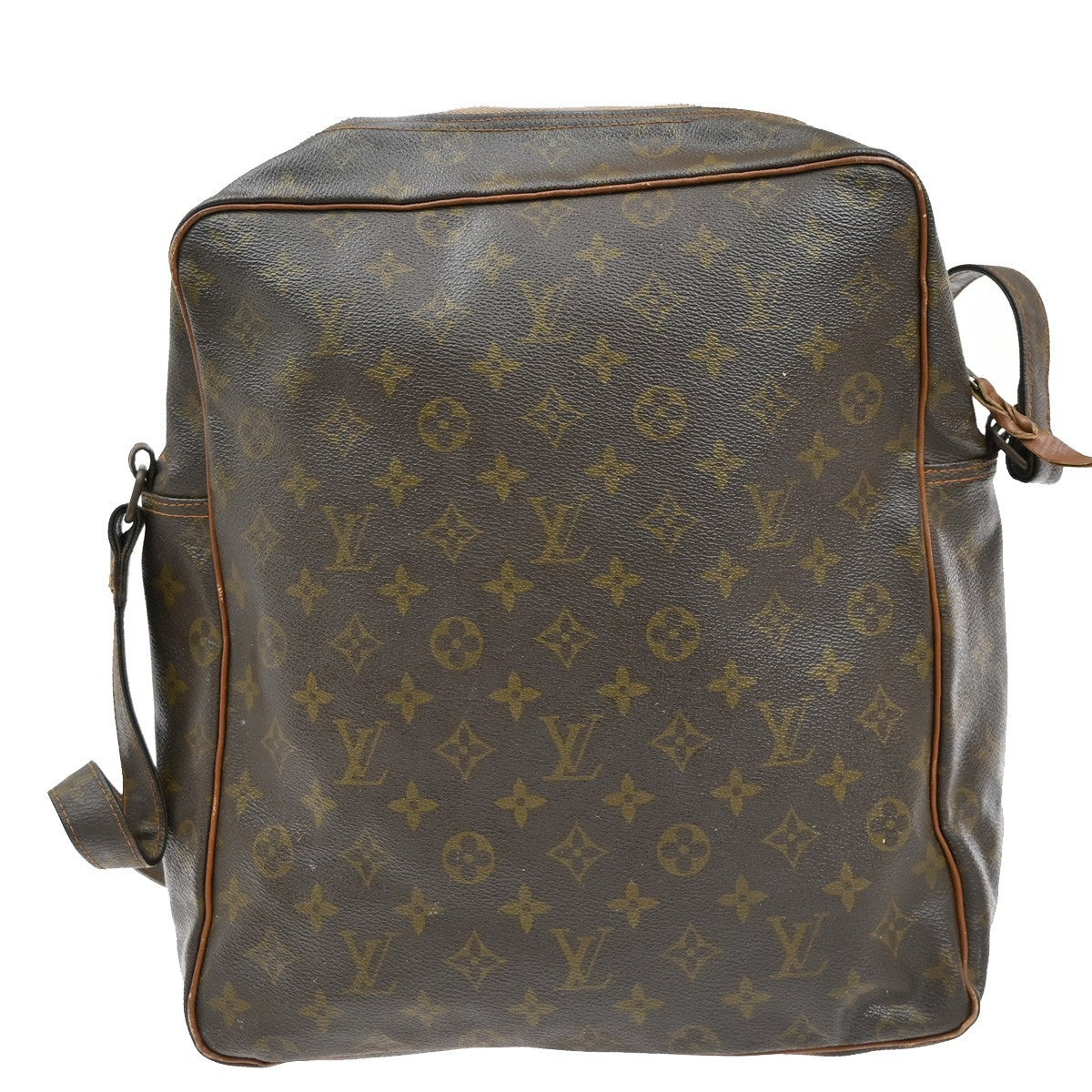 LOUIS VUITTON 2 Set Keepall Marceau Shoulder Bag Monogram Leather Brown 67EF882
