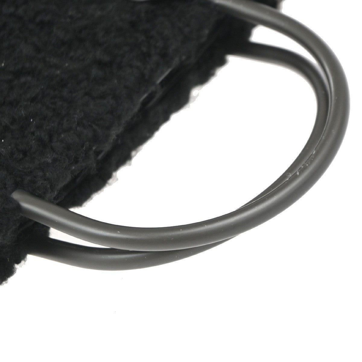 SALVATORE FERRAGAMO Gancini 2Way Shoulder Hand Bag Wool Leather Black 80RP045
