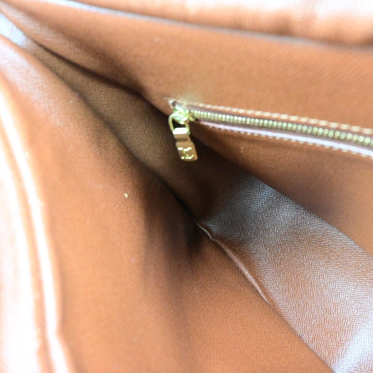 LOUIS VUITTON Boulogne 30 Shoulder Bag Monogram Leather Brown M51265 18ED944