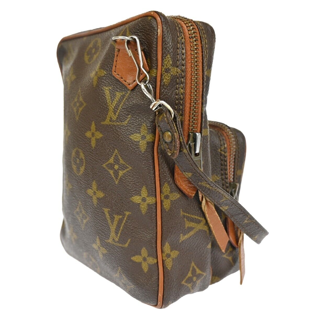 LOUIS VUITTON Mini Amazon Shoulder Bag Monogram Leather Brown M45238 69EA242