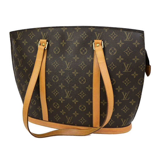 LOUIS VUITTON BABYLONE Shoulder Bag Monogram Leather Brown France M51102 77SJ508