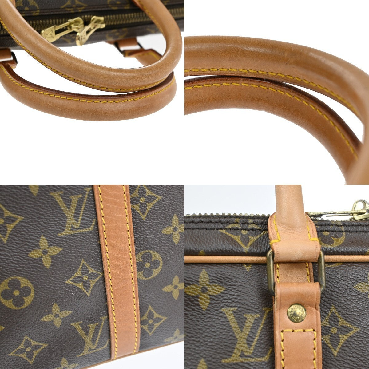 LOUIS VUITTON Porte Documents Voyage Briefcase Hand Bag Monogram M53361 33EE175
