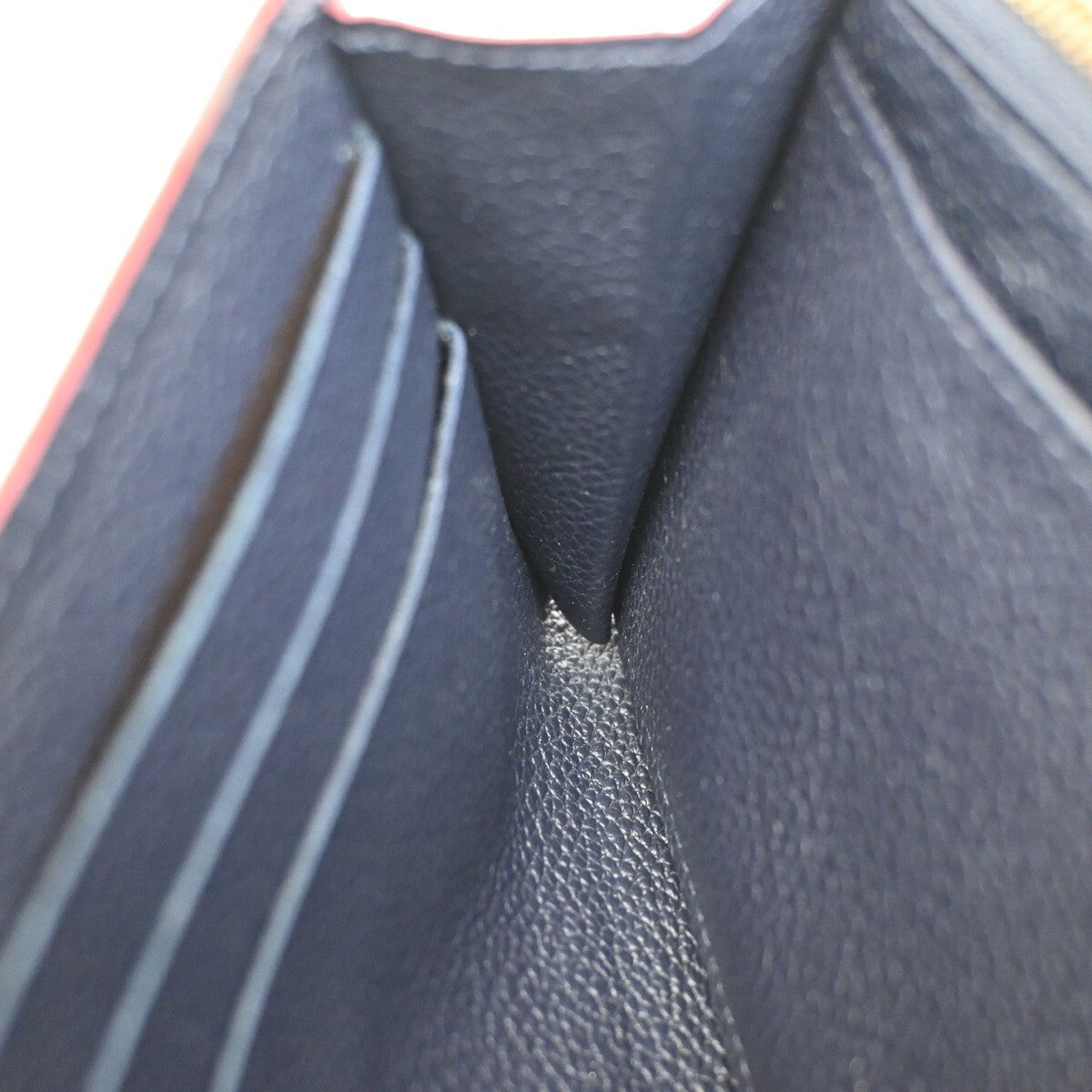 LOUIS VUITTON Portefeuille Sarah Wallet Monogram Empreinte Blue M62125 88YH289