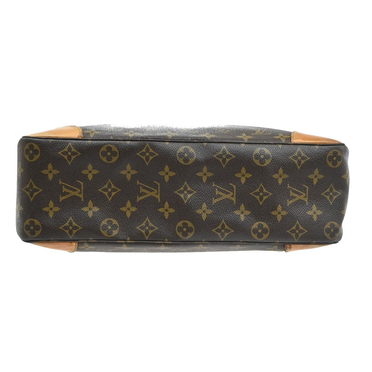 LOUIS VUITTON Boulogne 35 Shoulder Bag Monogram Leather Brown M51260 70SA144