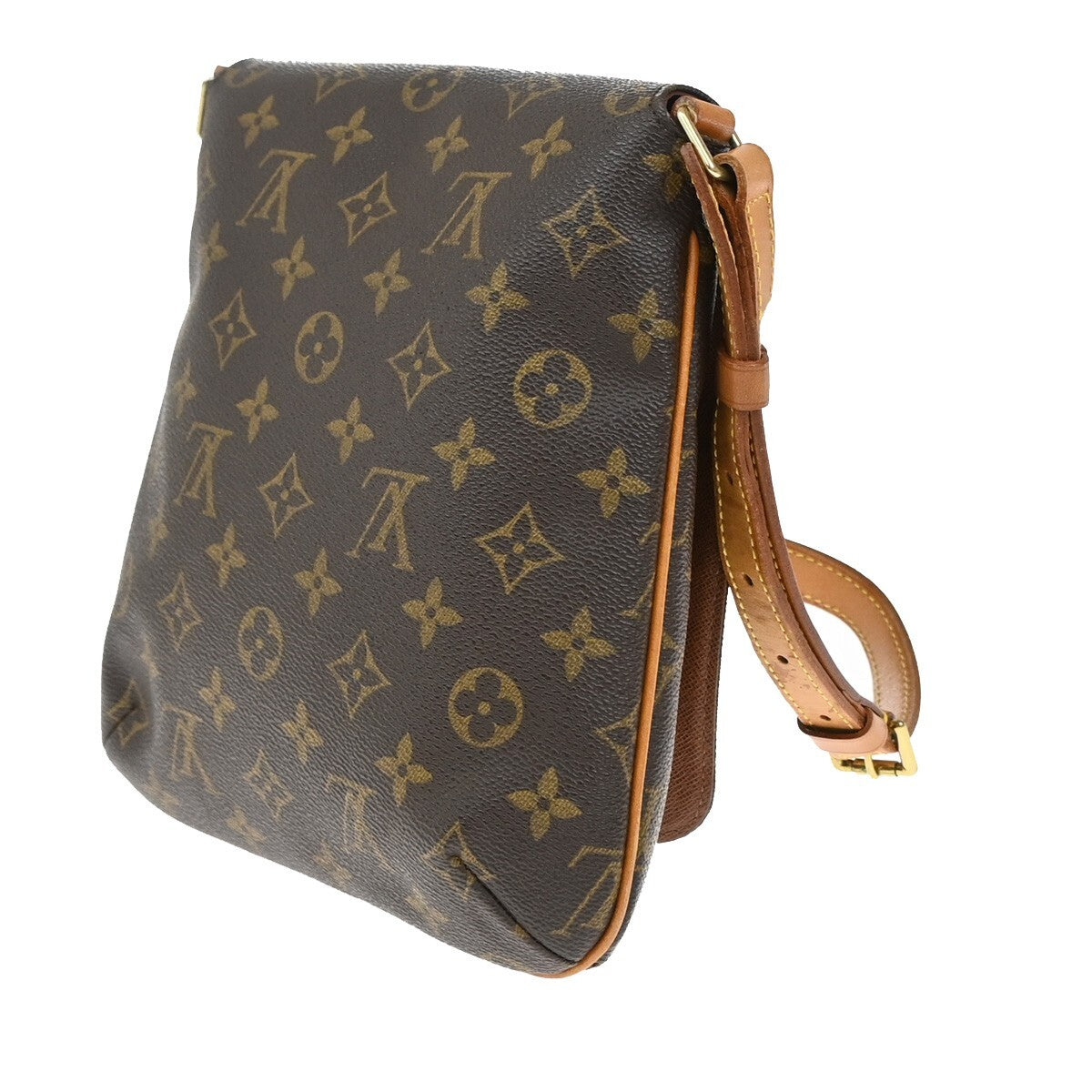 LOUIS VUITTON LV Musette Salsa Short Shoulder Bag Monogram Brown M51258 84EE214